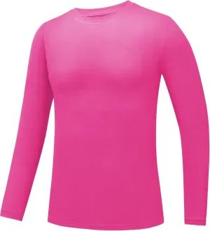 2T to Youth Boys Compression Shirt Toddler Kids Long Sleeve Baseball Football Undershirt Girls Quick Dry Athletic Base Layer