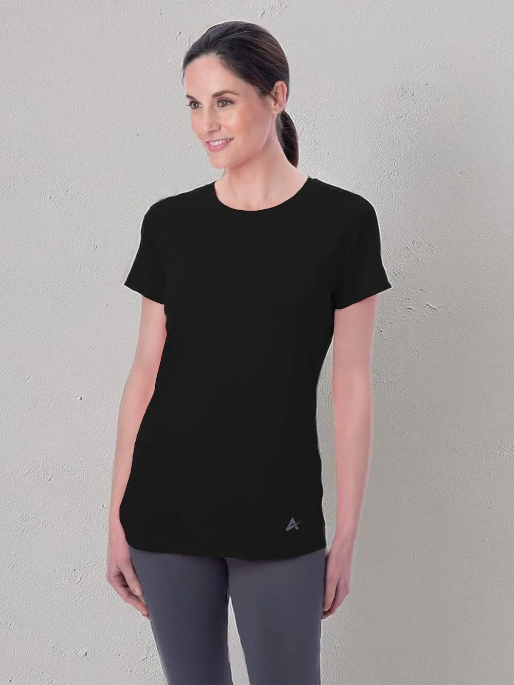 Arctic Cool Women's Instant Cooling Short Sleeve Crew Neck Shirt