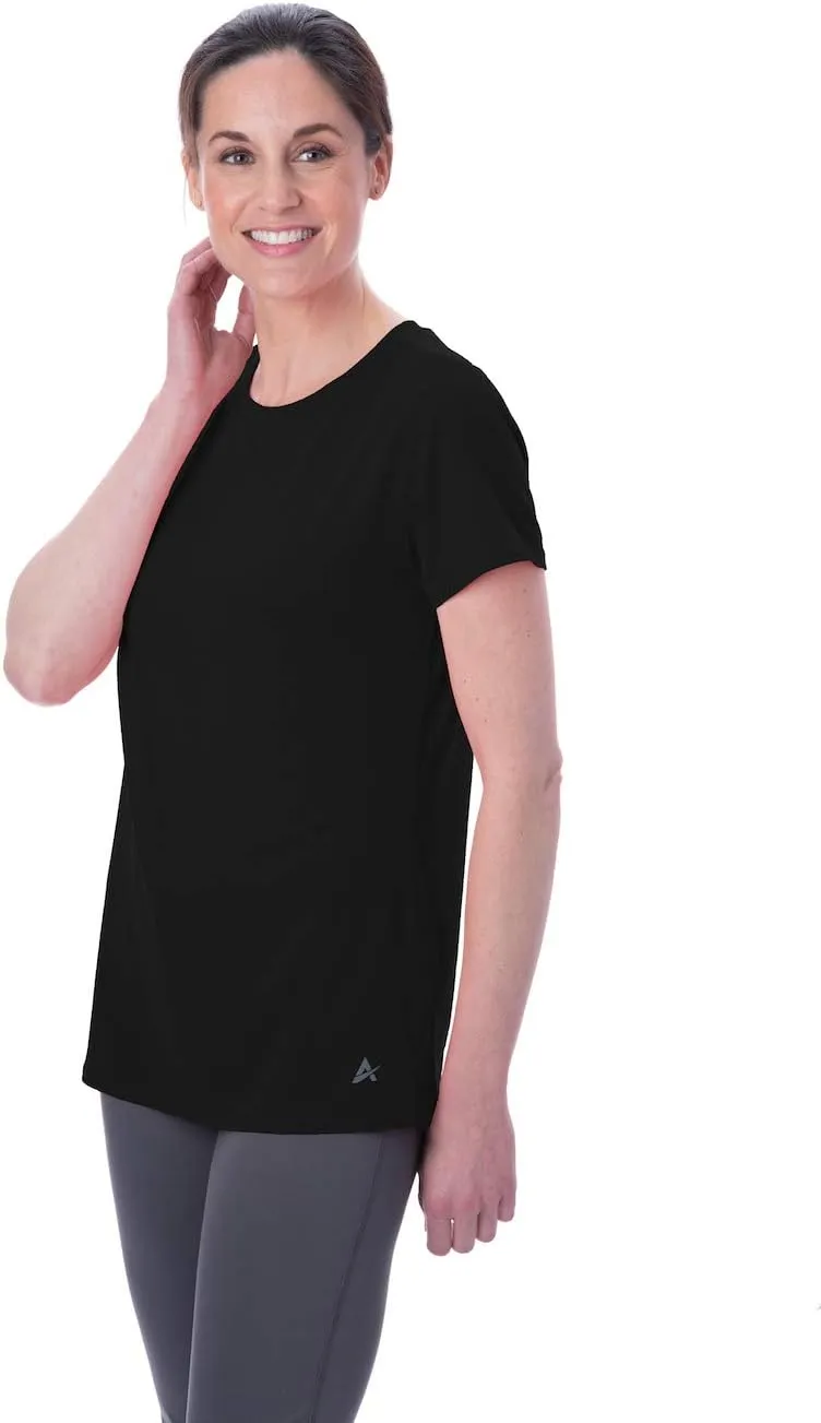 Arctic Cool Women's Instant Cooling Short Sleeve Crew Neck Shirt
