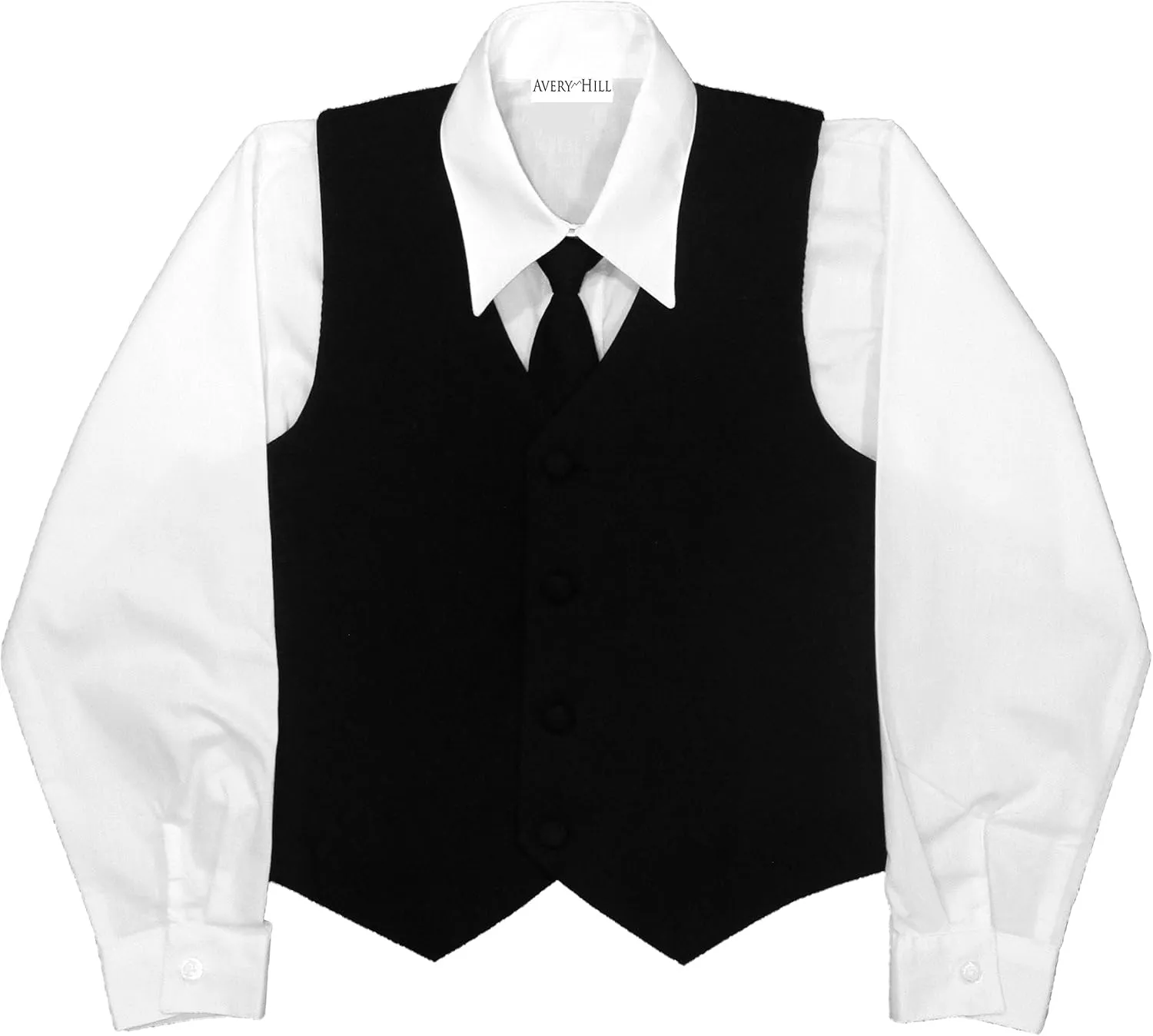 Avery Hill Boys Formal 5 Piece Suit with Shirt and Vest