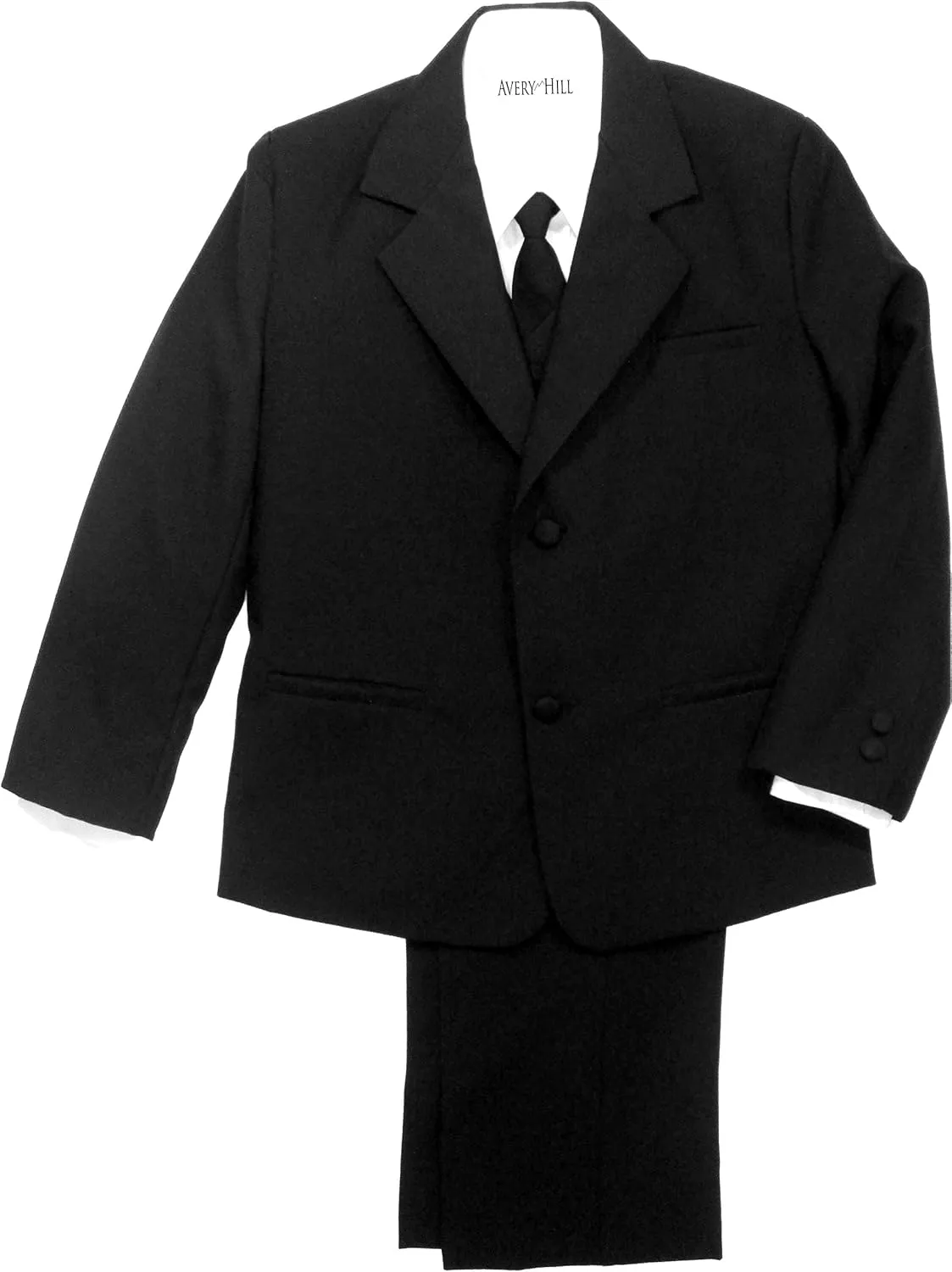 Avery Hill Boys Formal 5 Piece Suit with Shirt and Vest