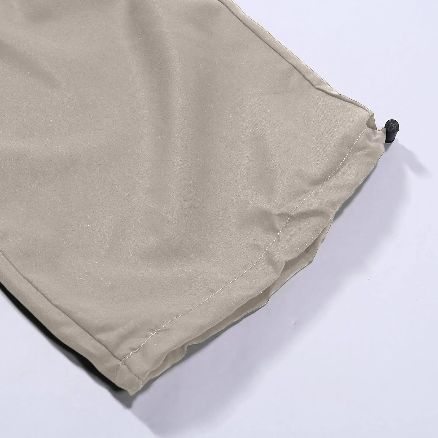Baggy Parachute Pants for Women Elastic High Waist Lounge Cargo Pants Multiple Pockets Jogger Y2K Quick Dry Pant