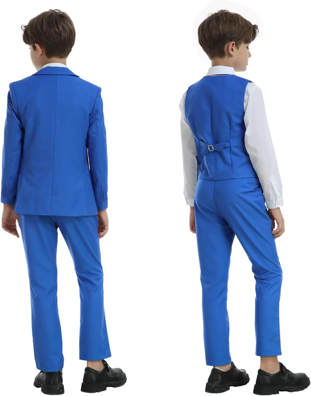 Boys Suits for Kids Toddler Tuxedo Boys' Formal Suit Set Slim Fit Wedding Ring Bearer Outfit