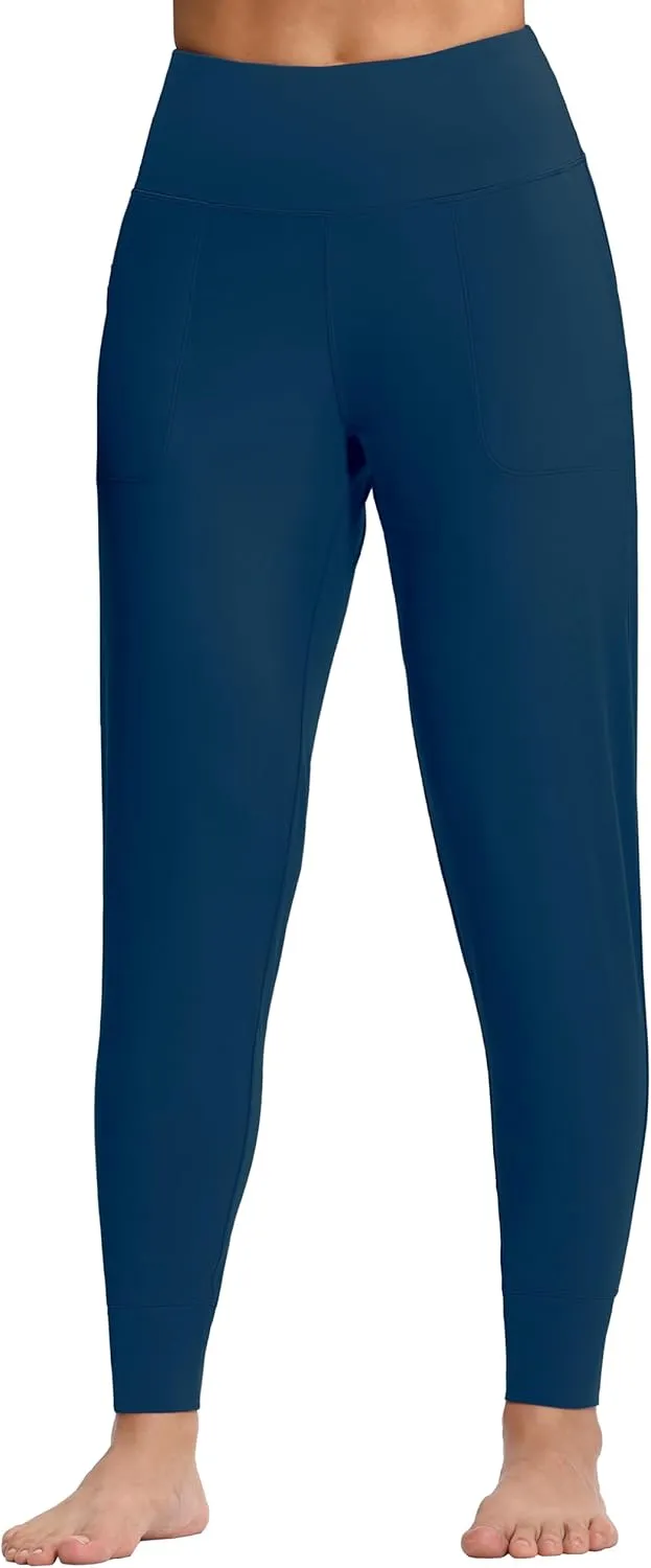 Dragon Fit Joggers for Women with Pockets,High Waist Workout Yoga Tapered Sweatpants Women's Lounge Pants
