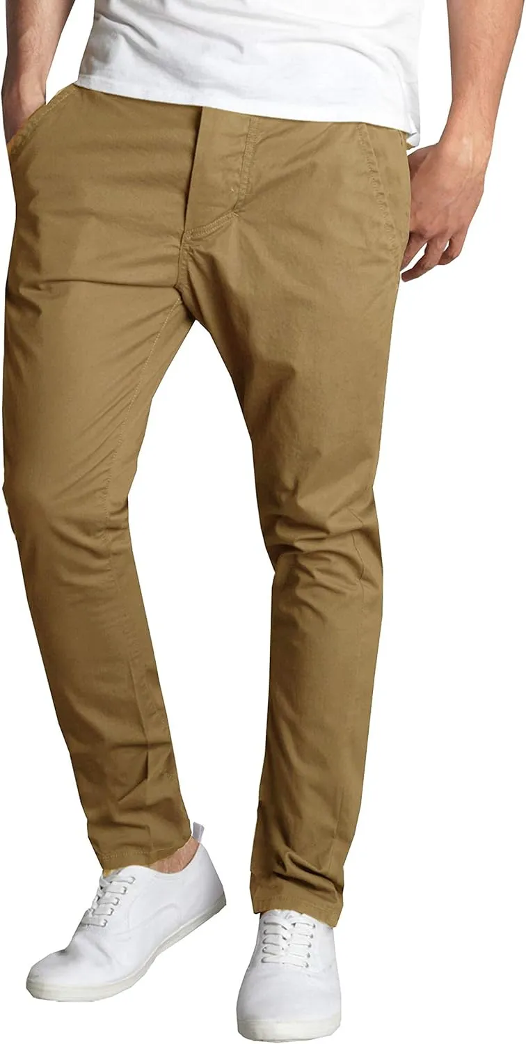 Galaxy by Harvic Slim Fit Men's Stretch Chino Pants