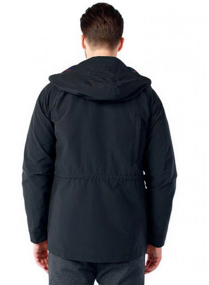 Kasson Hooded Mountain Parka Black