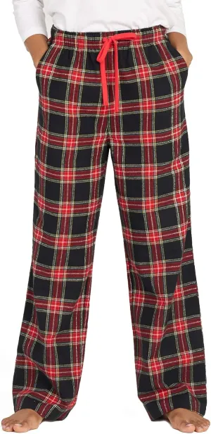 LAPASA Women's Pajama Pants, Comfy Lounge Sleep PJ Pants with Drawstring and Pockets L74 Flannel / L109 Fleece