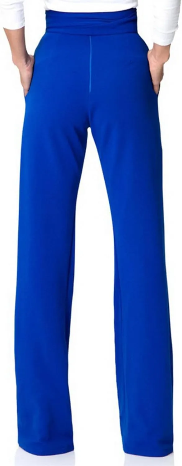 Lucuna Women's Dress Pants High Waisted Wide Leg Work Pants Slacks Office Business Casual Trousers