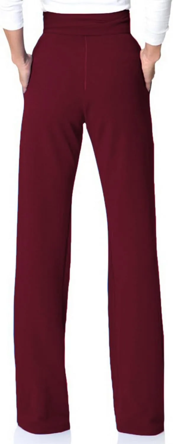Lucuna Women's Dress Pants High Waisted Wide Leg Work Pants Slacks Office Business Casual Trousers