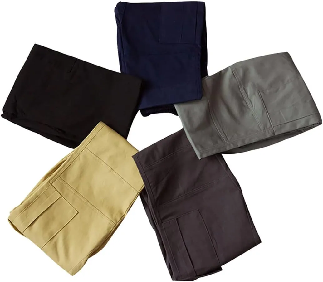 Mens Jogger Pants Running Workout Athletic Cargo Sweatpants Slim Fit Casual Chino Trousers with Pockets