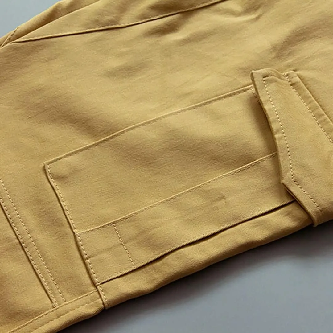 Mens Jogger Pants Running Workout Athletic Cargo Sweatpants Slim Fit Casual Chino Trousers with Pockets
