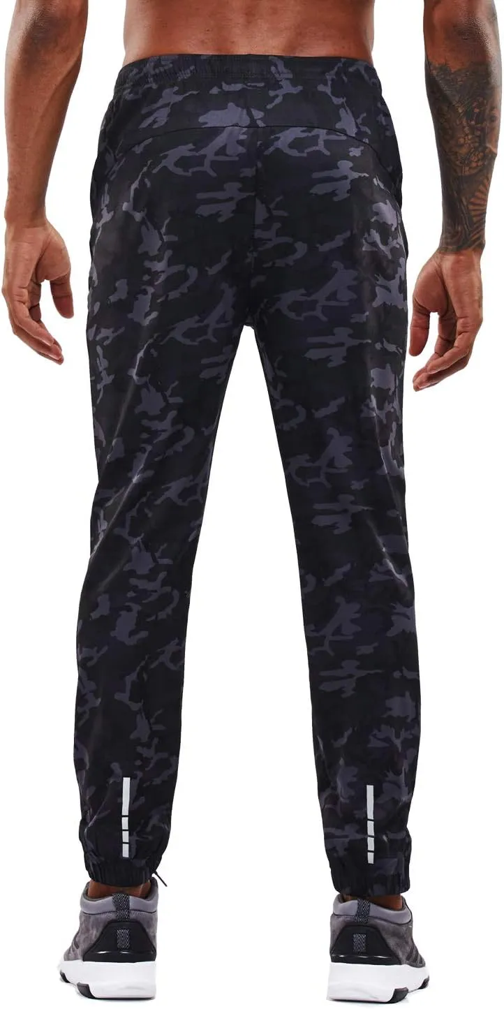 Men's Sweatpants Athletic Jogging Pants Sport Joggers Trousers for Workout,Gym,Running,Training with Zipper Pockets