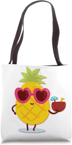 Miss Pineapple Tote Bag