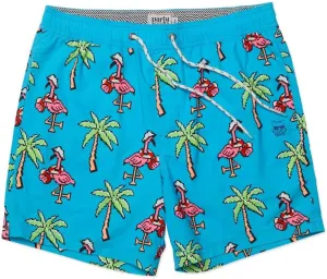 Party Pants USA Mens Swim Trunks, Characters, Stretch Swimming Board Shorts, 5.5 Inseam