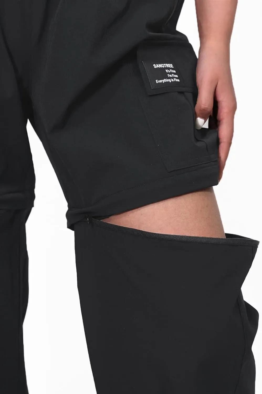 SANGTREE Girls & Women's Waterproof Outdoor Casual Cargo Jogger Pants