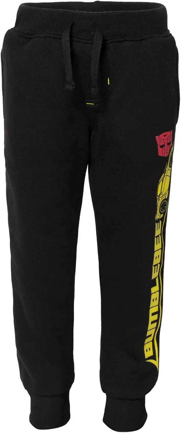 Transformers Optimus Prime Bumblebee Pullover Hoodie Jogger Pants Toddler to Big Kid