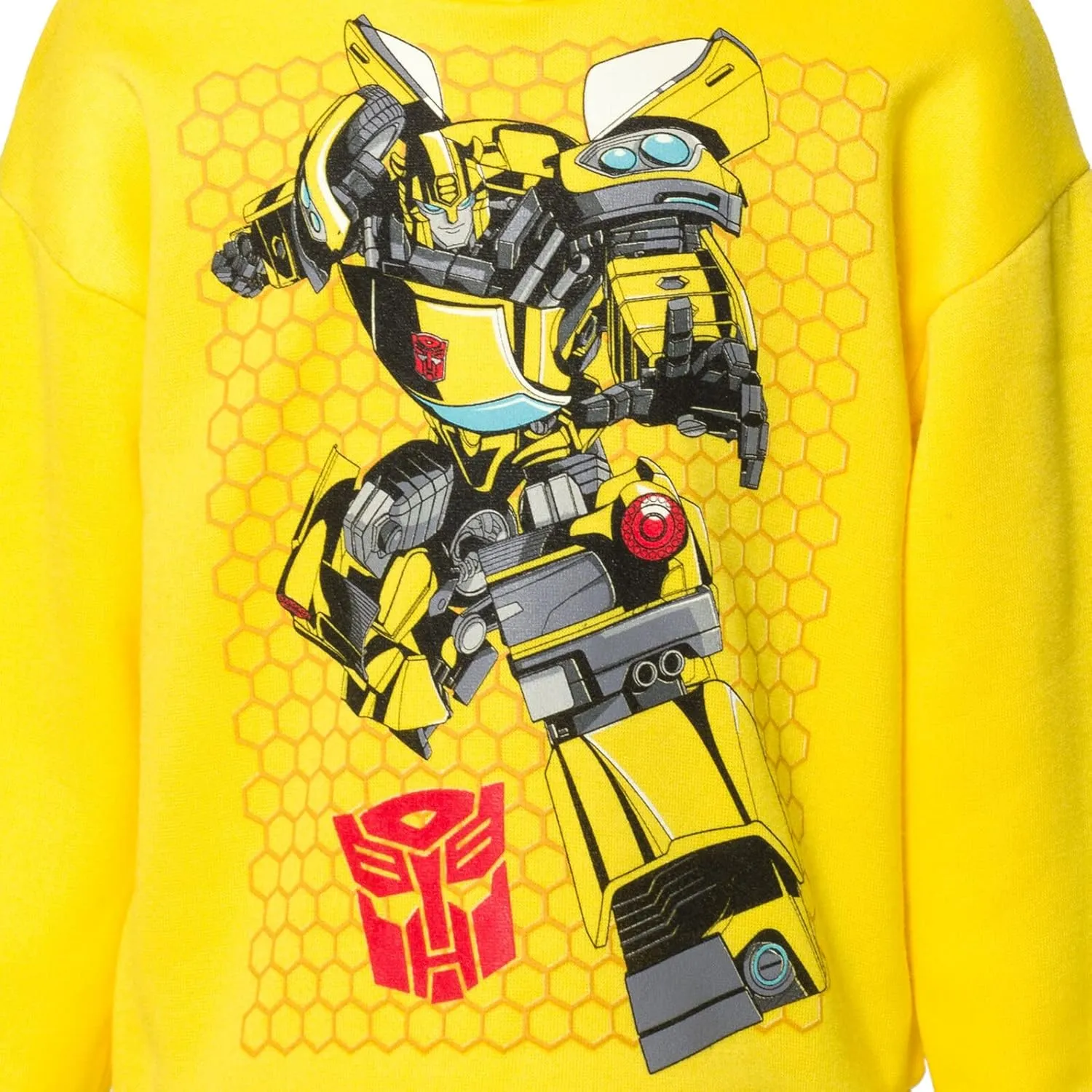 Transformers Optimus Prime Bumblebee Pullover Hoodie Jogger Pants Toddler to Big Kid