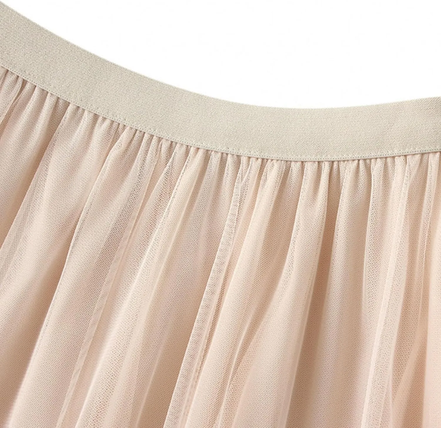 Women's A Line Tulle Party Dinner Tutu Skirt Brown Stretchy High Waisted Flared Skirt Womens Button Front Denim