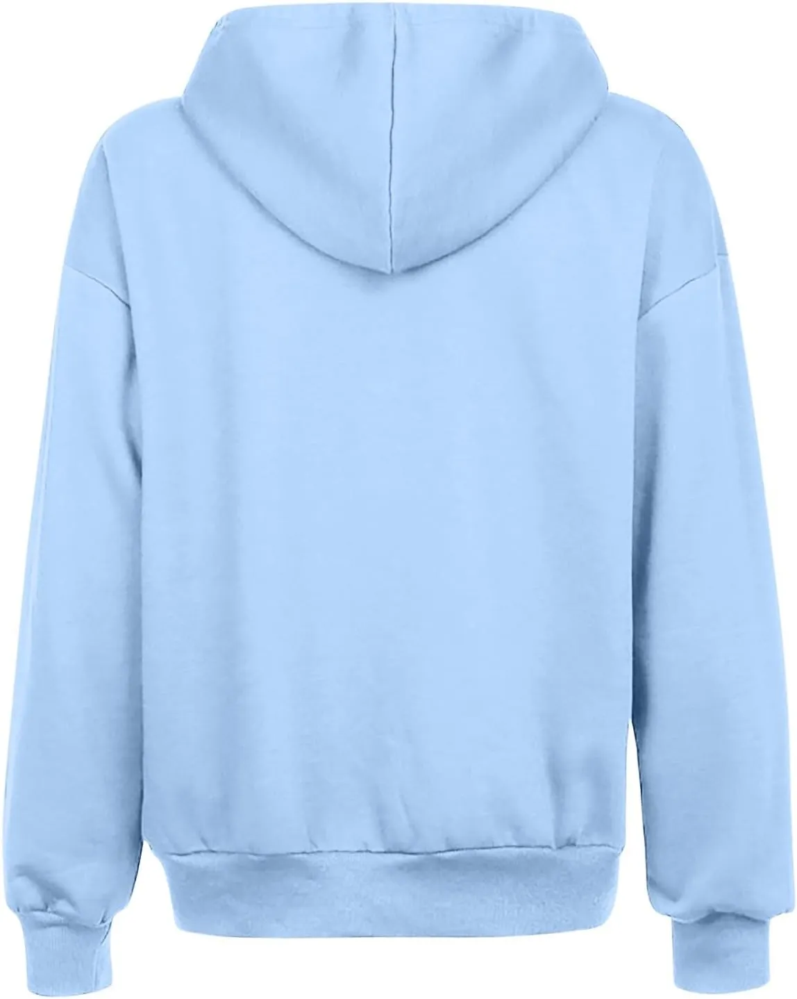 Womens Zip Up Hoodies Long Sleeve Oversized Sweatshirts Fleece Jacket Pockets 2024 Fall Outfits Fashion Y2K Clothes
